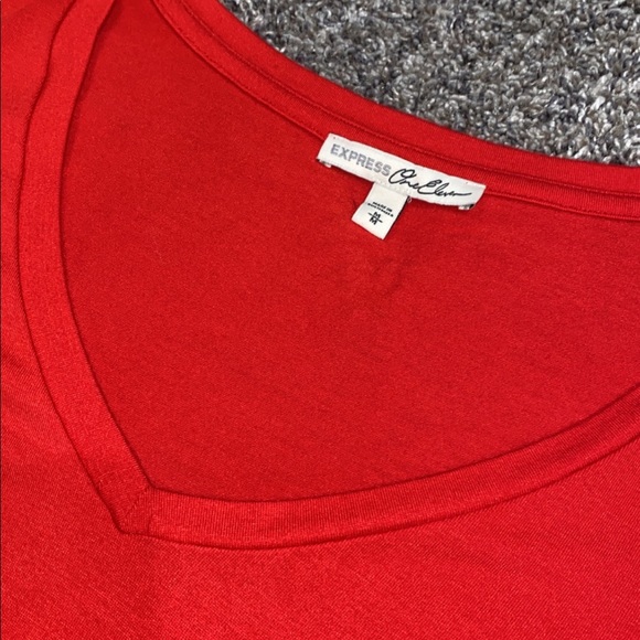 💥MAKE OFFER💥 Express Knot-Tie Blouse - Picture 3 of 4